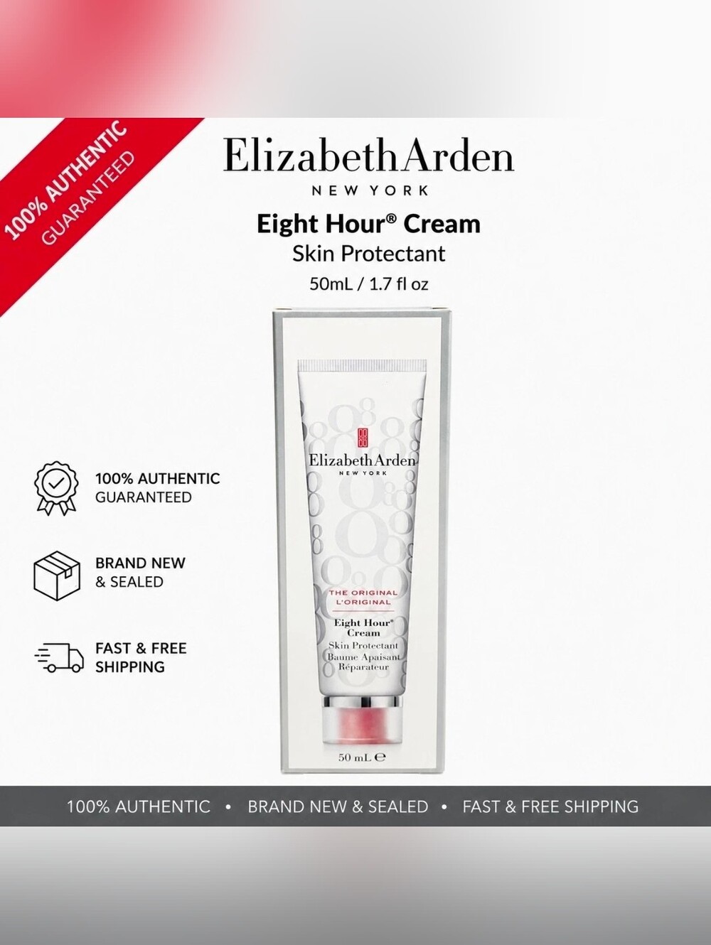 Elizabeth Arden Eight Hour Cream Original Skin Protectant 1.7oz New In Box